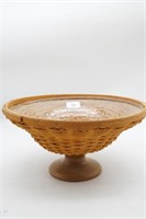 Longaberger Compote Basket 2005 Collectors Club