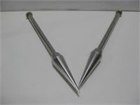 Two 24" Carbide Spikes