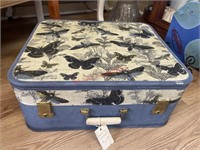 Butterfly Fabric Suitcase (redone)