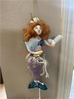 Hand Made Mermaid Doll