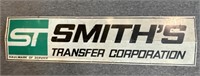 Smith’s Transfer Corporation Metal Sign 18” x 72”