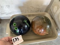 2 - 16lb Bowling Balls