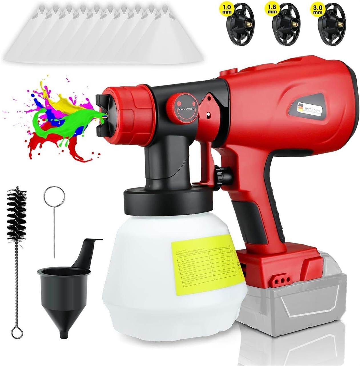 NEW $83 Cordless Paint Sprayer for Milwaukee Batt