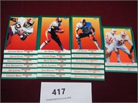 Misc. 1991 Fleer NFL Football Cards (20)