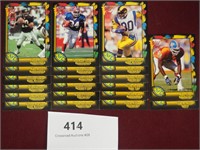 Misc. 1991 Wild Card Football Cards (20)