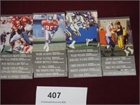 Misc. Fleer Ultra '91 NFL Football Cards (20)