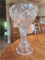 Gorgeous crystal pedestal bowl