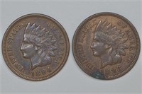 1893 and 1894 Indian Head Cents