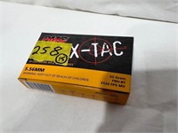 BOXES - PMC X-TAC 5.56MM - 55 GRAIN FMJ-BT (20