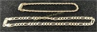 (2) 925 Sterling Silver Bracelets
