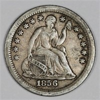 1856 o Liberty Seated Half Dime