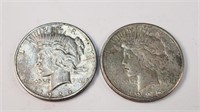 1925-D & 1926-D Peace Dollars