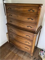 Vintage Dixie Mahogany Chest of Drawers