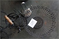 Wire Basket, Paper Towel Holder Lot