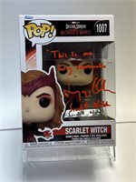 Autograph Elizabeth Olsen Funko Pop