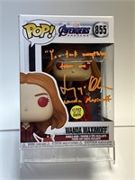 Autograph Elizabeth Olsen Funko Pop