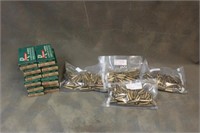 (4) Bags of 22-250 Brass & (12) Remington Empty