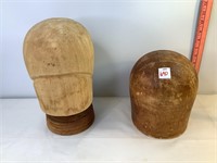 Wooden Hat Form Molds