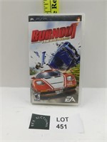 PSP BURN OUT LEGENDS GAME WITH INSTRUCTIONS