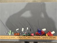 Vintage Toy lot, Matchbox,mini dozer, rubber