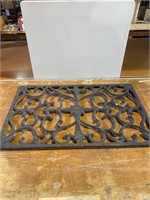 Cast Iron Door Mat, 29 x 18”