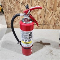 14" Charged fire extinguisher