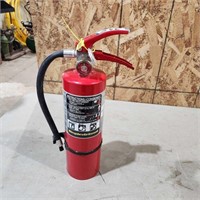 14" Charged fire extinguisher