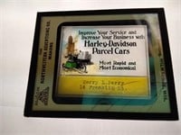 1920s Harley Davidson Advertising Magic Lantern Gl