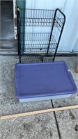 Wire rack 32 qt. Tote with lid