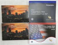 2 - 2008, 2013 & 2013 mint sets