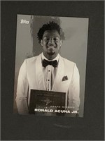 2019 Topps On Demand Ronald Acuna Jr Black & White