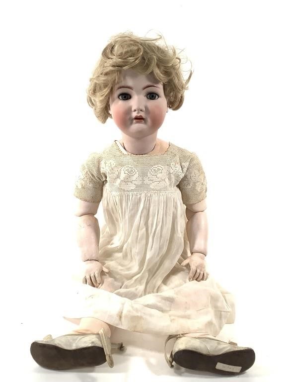 32" Simon & Halbig KR Bisque Doll, Jointed Compos.