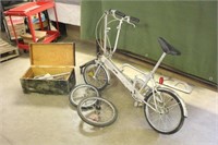 (2) Bickerton Portable Bicycles, (1) is Missing