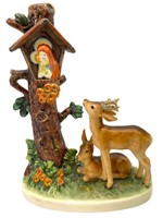 Large Goebel Hummel Forest Shrine 183, Signed