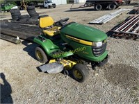 John Deere X300, 42" deck+