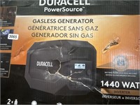 DURACELL GASLESS GENERATOR RETAIL $1,000