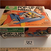Pop Up Pinball Game