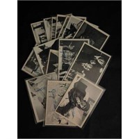 (14) Vintage Black And White Beatles Cards