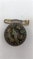 Vintage Compass Pin