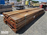 Large Lot of Assorted 2"x12" Redwood