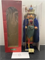 Timeless Treasures; deluxe wooden nutcracker