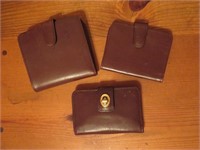Three Coach Items - Wallets and Notepad