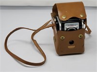 Duaflex 11 Kodak Camera  in Leather Case