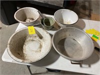 Large enamelware lot