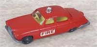 Husky Fire Chief Car Jaguar MK10 diecast vehicle