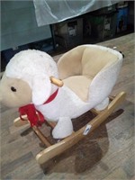 Lamb rocking chair