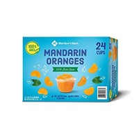 Member's Mark Mandarin Oranges, 4 Oz. pack of 24