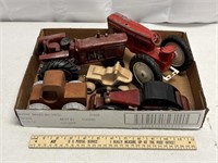 Assorted Toy Tractors & Cars