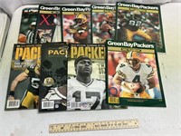 9 NFL Yearbooks Mostly Packers