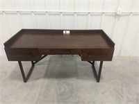 MODERN WALNUT COLORED DESK